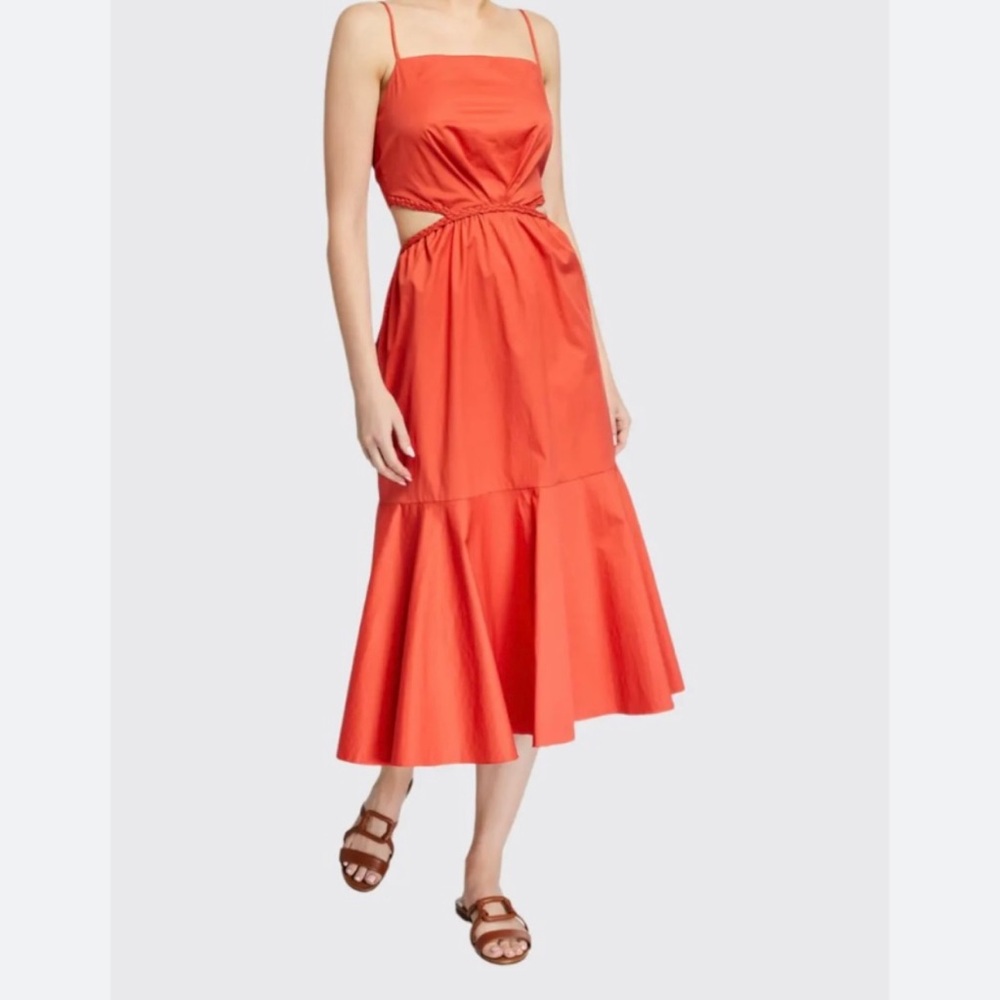 Johanna Ortiz Summer Luck Sleeveless Midi Dress